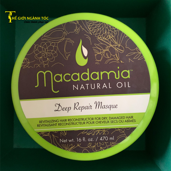 Kem Ủ Tóc Macadamia Deep Repair Masque Nuôi Dưỡng Và Phục Hồi Tóc