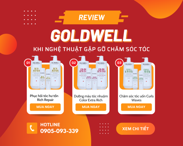 [Review] Đánh Giá Chi Tiết về Bộ Sản Phẩm Dầu Gội GOLDWELL - ĐỨC