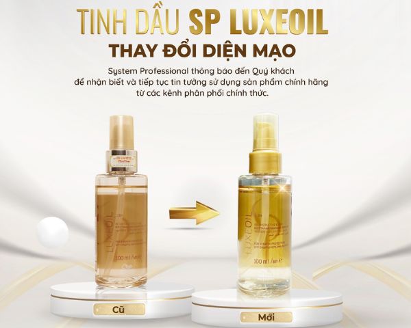 Tinh Dầu SP LuxeOil Elixir Thay Đổi Diện Mạo Mới