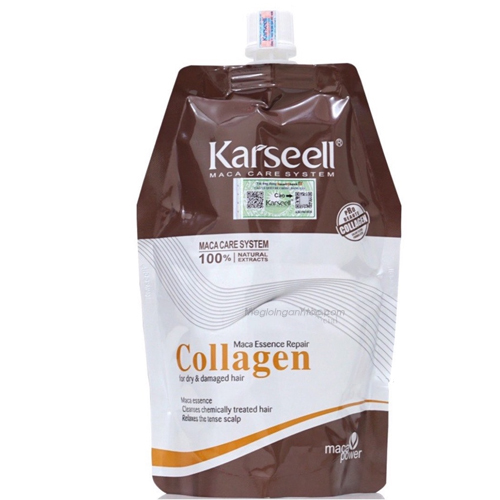 Dầu Hấp Tóc Collagen Karseell Maca 500ML