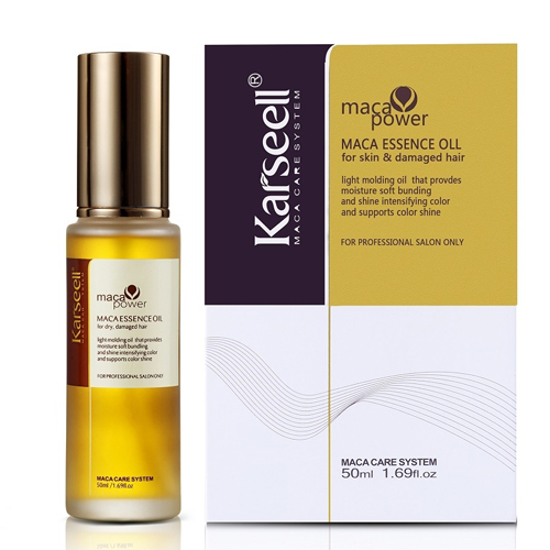 Dầu Dưỡng Tóc Karseell Maca Essence Oil Phục Hồi Tóc Hư Tổn 50ML