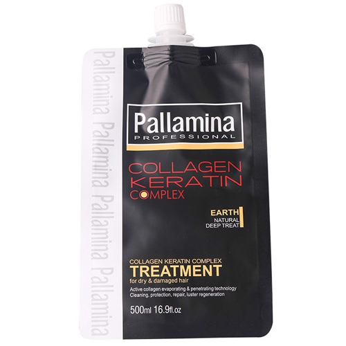 Kem Ủ Tóc Pallamina Collagen Keratin Phục Hồi Tóc Hư Tổn 500ML