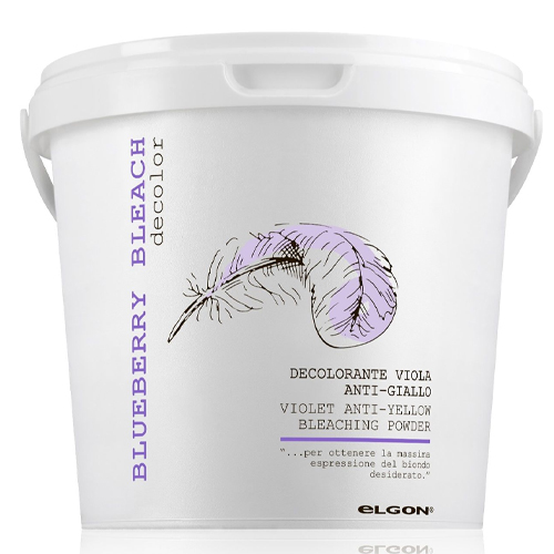 Bột Tẩy Tím Elgon Decolorante Khử Ánh Vàng 500g
