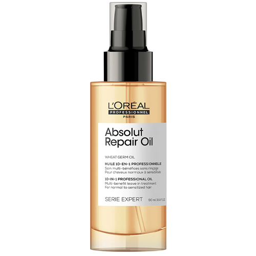 Tinh Dầu L’oreal Phục Hồi Tóc Hư Tổn 10 Trong 1 Absolut Repair Gold 90ML