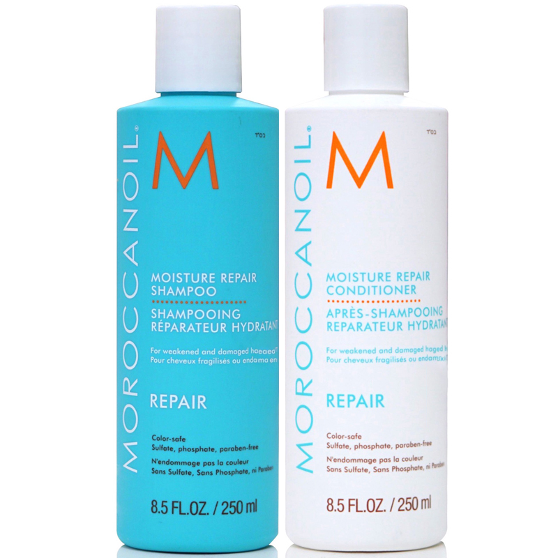 Dầu Gội Xả Moroccanoil Repair Moisture Phục Hồi Tóc Hư Tổn 250ml