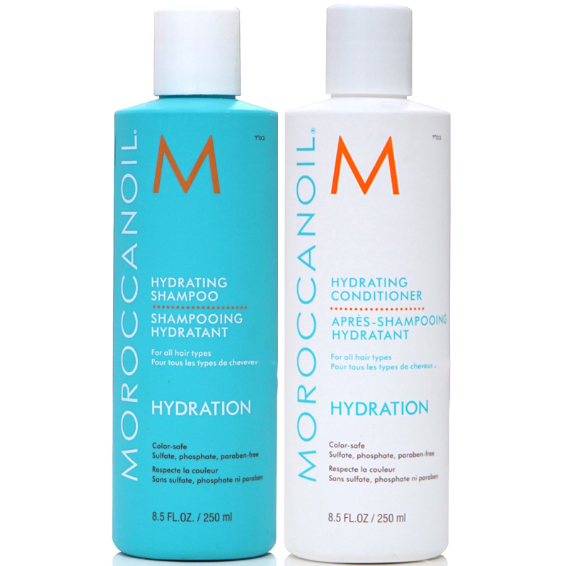 Bộ Dầu Gội Xả Moroccanoil Hydration Cấp Ẩm Cho Tóc 250ml