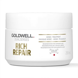 Dầu Hấp Goldwell 60s Dualsenses Rich Repair Siêu Phục Hồi Tóc Hư Tổn