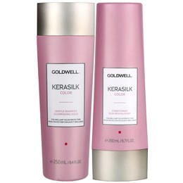 Bộ Dầu Gội Xả Goldwell Kerasilk Color Dưỡng Màu Tóc Nhuộm 250ml/1000ml