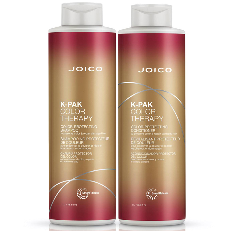 Bộ Dầu Gội Xả Joico K-Pak Color Chăm Sóc Tóc Nhuộm 1000ml