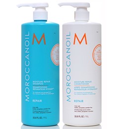 Dầu Gội Xả Moroccanoil Repair Moisture Phục Hồi Tóc Hư Tổn 1000ml