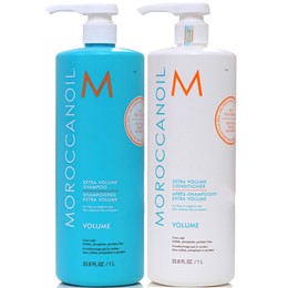 Bộ Dầu Gội Xả Moroccanoil Volume Extra Làm Dày Tóc 1000ml