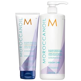 Dầu Xả Tím Moroccanoil Blonde Perfecting Purple Nuôi Dưỡng Tóc 200ml/1000ml