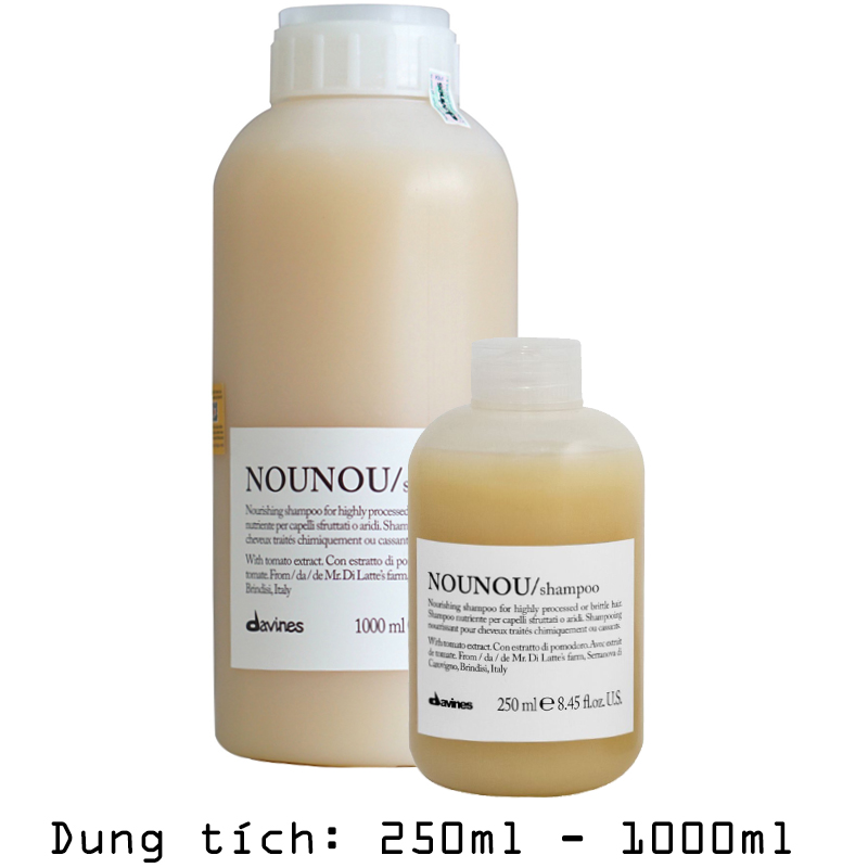 Dầu Gội Davines Nounou Nuôi Dưỡng Và Phục Hồi Tóc Hư Tổn 