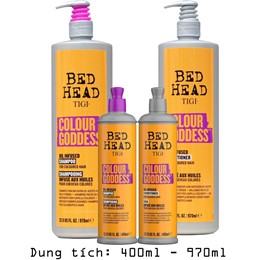 Dầu Gội Xả Tigi Bed Head Colour Goddess Chăm Sóc Tóc Nhuộm 400ml/970ml