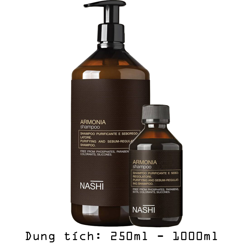 Dầu Gội Nashi Armonia Đặc Trị Tóc Dầu, Gàu Và Khô 250ml/1000ml