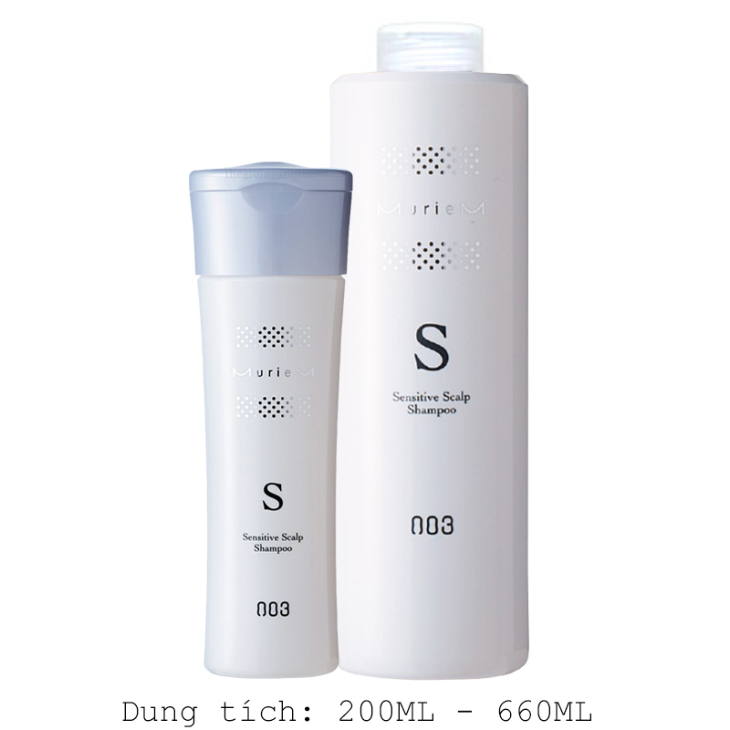 Dầu Gội Muriem Sensitive Scalp Dành Cho Da Đầu Nhạy Cảm Và Khô 250ml/660ml