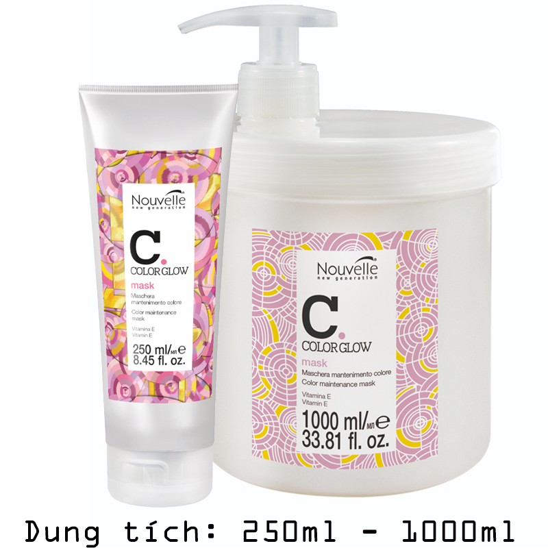 Hấp Dầu Nouvelle Color Glow Chăm Sóc Tóc Nhuộm Màu 250ml/1000ml