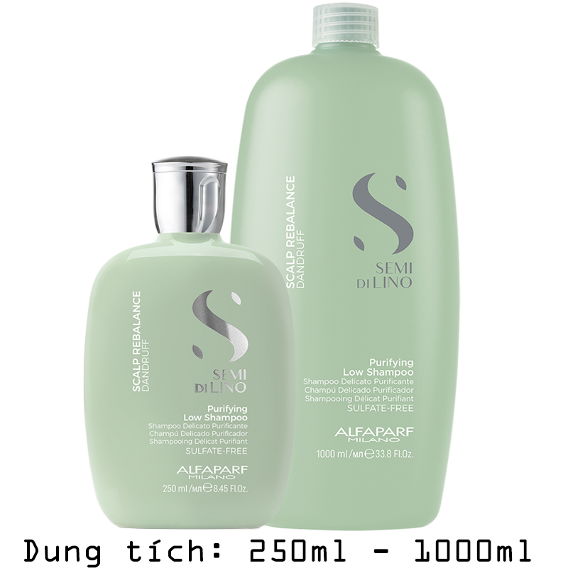 Dầu Gội Alfaparf Purifying Đặc Trị Tóc Gàu Scalp Rebanlance Dandruff 250ml/1000ml
