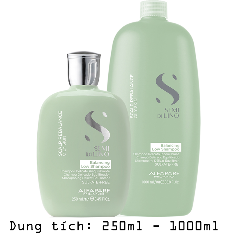 Dầu Gội Alfaparf Balancing Đặc Trị Da Đầu Dầu Scalp Rebalance 250ml/1000ml