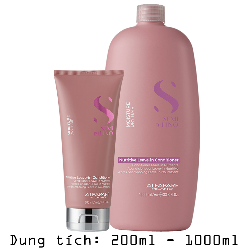 Kem Xả Khô Alfaparf Dành Cho Tóc Khô Xơ Nutritive Leave-In Conditioner 200ml/1000ml