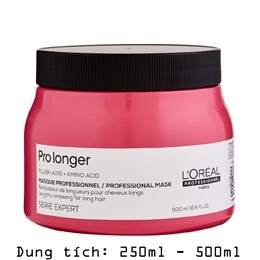 Hấp Dầu L’oreal Giảm Đứt Gãy Và Giúp Tóc Chắc Khỏe Pro Longer Masque