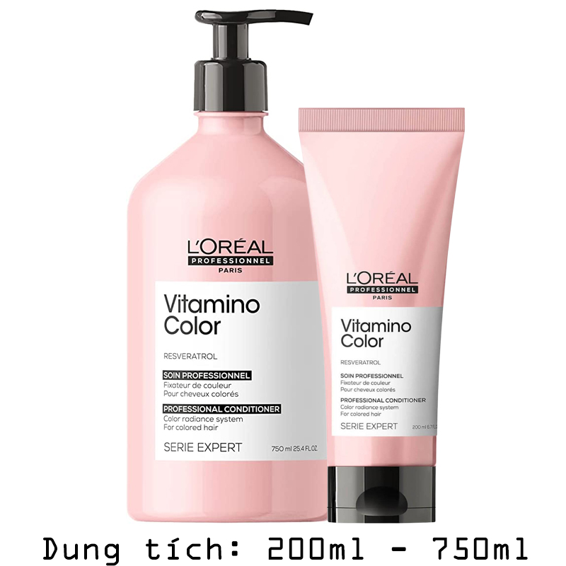 Dầu Xả L’oreal Dưỡng Màu Tóc Nhuộm Serie Expert Vitamino Color Conditioner