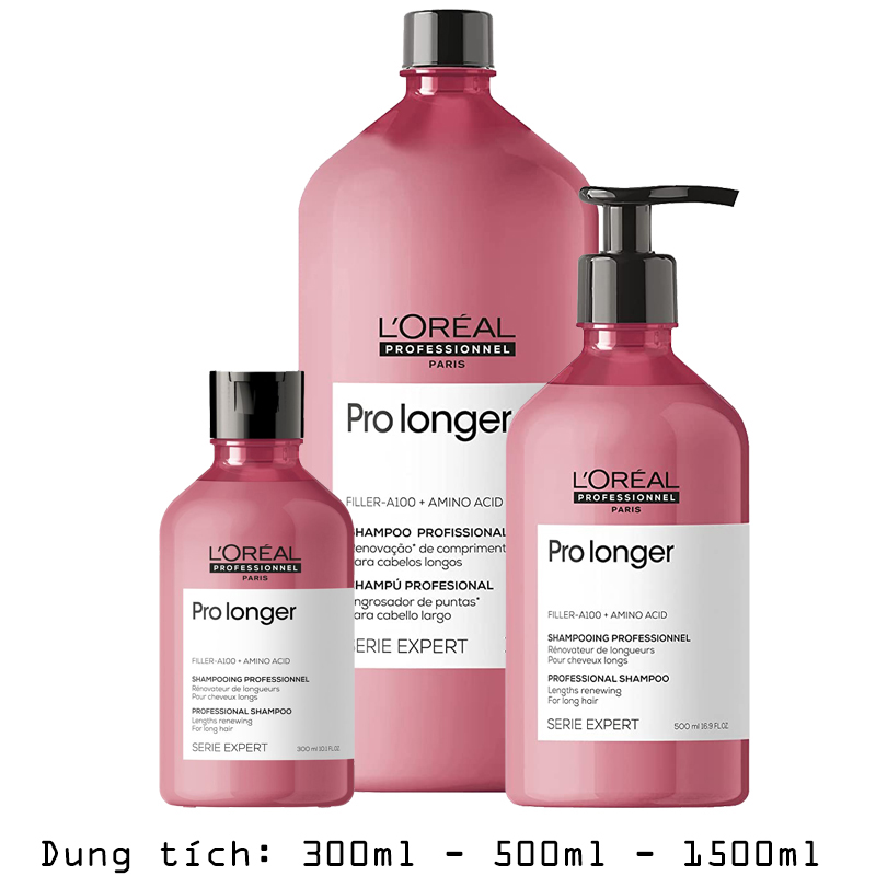 Dầu Gội L’oreal Giảm Đứt Gãy Và Giúp Tóc Chắc Khỏe Pro Longer Shampoo