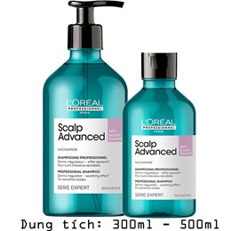 Dầu Gội L'oreal Chăm Sóc Da Đầu Nhạy Cảm Scalp Advance Anti-Inconfort Disconfort Shampoo