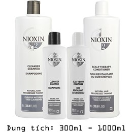 Dầu Gội Xả Nioxin Số 2 Chống Rụng Và Kích Thích Mọc Tóc