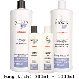 Dầu Gội Xả Nioxin Số 5 Chống Rụng Và Kích Thích Mọc Tóc