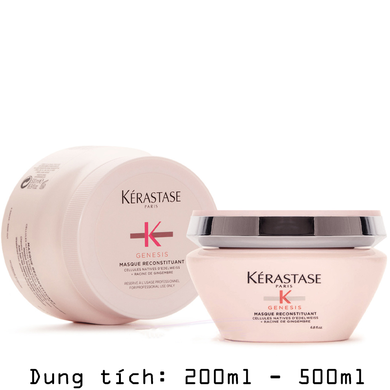 Hấp Dầu Kerastase Genesis Ngăn Ngừa Tóc Gãy Rụng Masque Reconstituant