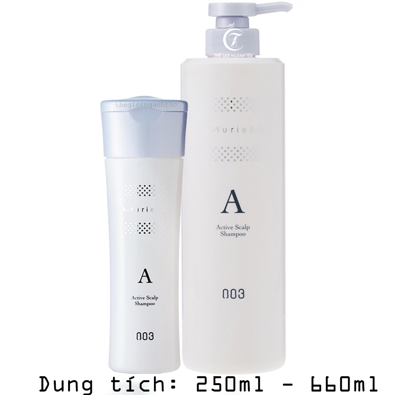 Dầu Gội Muriem Active Scalp Chống Rụng Và Đặc Trị Da Đầu Dầu 250ml/660ml