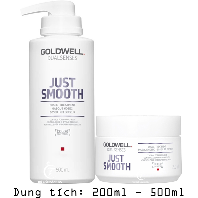 Hấp Dầu Goldwell Just Smooth Suôn Mượt Treatment 200ml/500ml