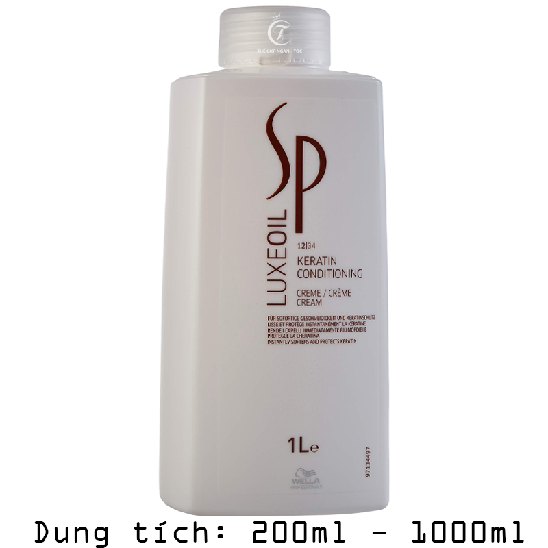 Dầu Xả Sp Wella Luxe Oil Phục Hồi Tóc Chuyên Sâu Keratin Conditioner