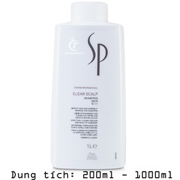 Dầu Gội SP Wella Clear Scalp Trị Gàu Và Làm Sạch Da Đầu 250ml/1000ml