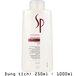 Dầu Gội SP Wella Color Save Dưỡng Màu Tóc Nhuộm 250ml/1000ml