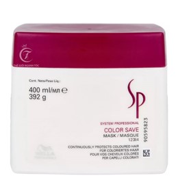 Hấp Dầu SP Wella Color Save Bảo Vệ Màu Tóc Nhuộm 400ml