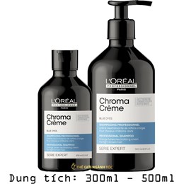 Dầu gội L’oreal Khử Cam Chroma Crème Blue Dyes 300ml/500ml