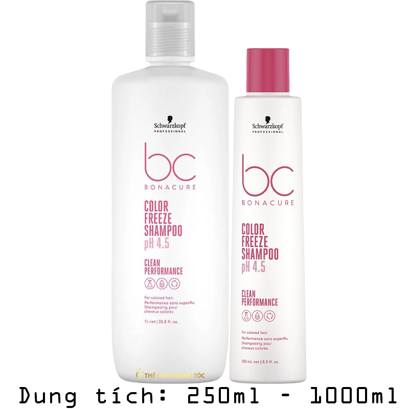 Dầu Gội Schwarzkopf Chăm Sóc Tóc Nhuộm BC Color Freeze 250ml/1000ml