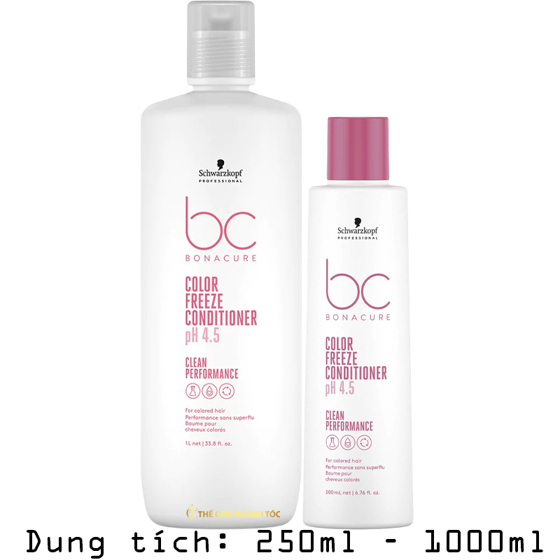 Dầu Xả Schwarzkopf Chăm Sóc Tóc Nhuộm BC Color Freeze 200ml/1000ml