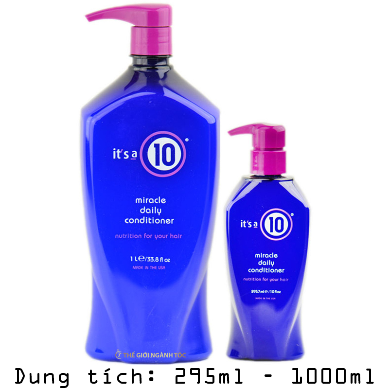 Dầu Xả It's A 10 Dành Cho Mọi Loại Tóc Miracle Daily Conditioner 295ml/1000ml