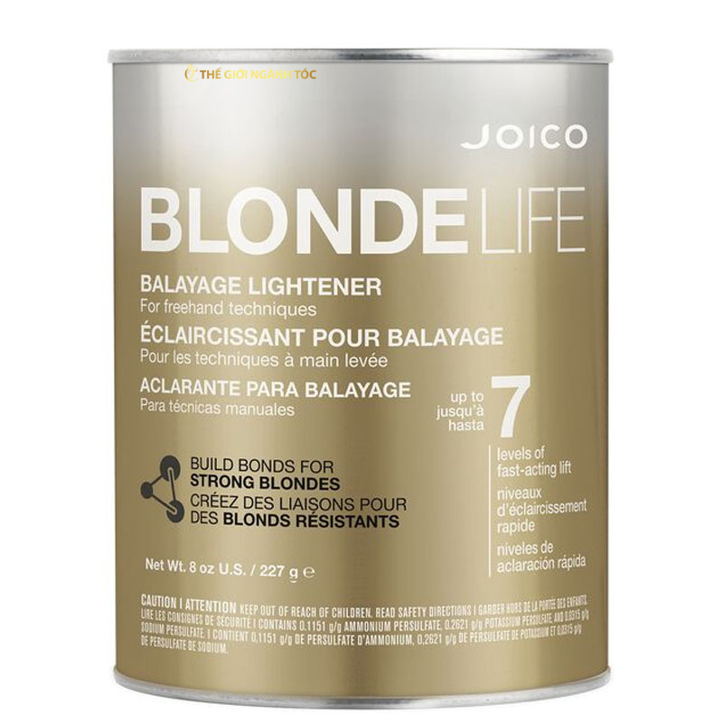 Bột tẩy tóc Joico Balayage Level 7 Blonde Life 227g