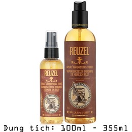 Xịt tăng phồng Reuzel Spray Grooming Tonic 100ml/355ml