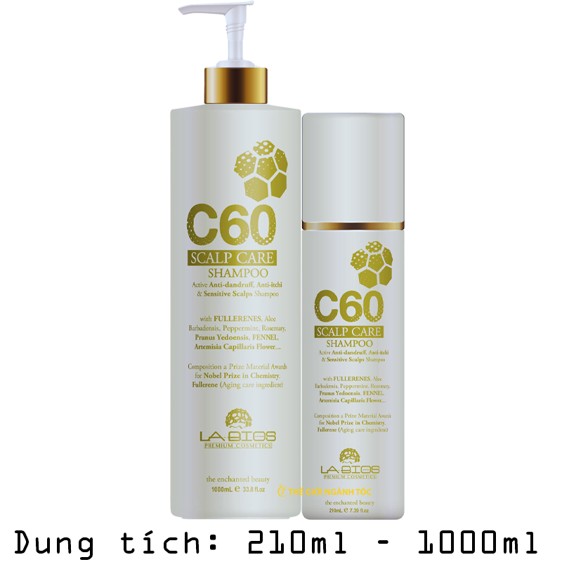 Dầu gội Labios Scalp Care trị gàu dành cho da đầu nhạy cảm 210ml/1000ml